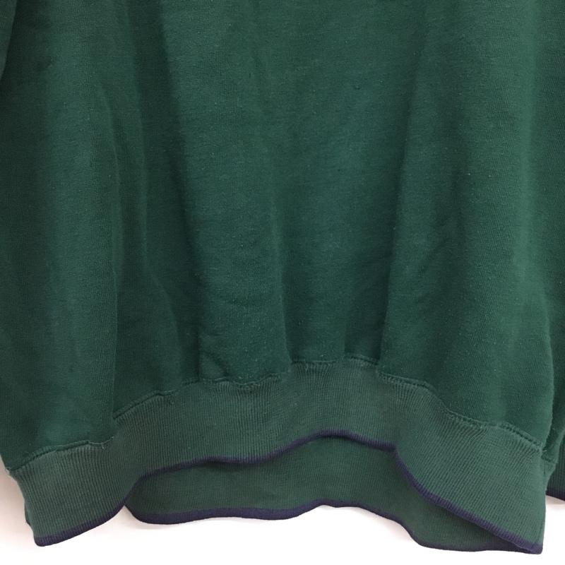 古着 USED トレーナー 長袖 スウェット ミッキーマウス 裏起毛 キャラクター 緑 / グリーン / green メンズ USED 古着 中古 10157312