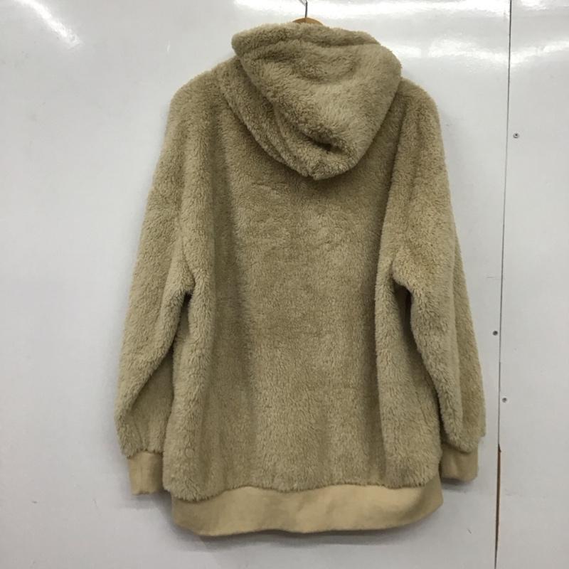 アマテラス AMATERAS パーカー 長袖 FREE 無地 ベージュ / ベージュ / beige レディース USED 古着 中古 10157313