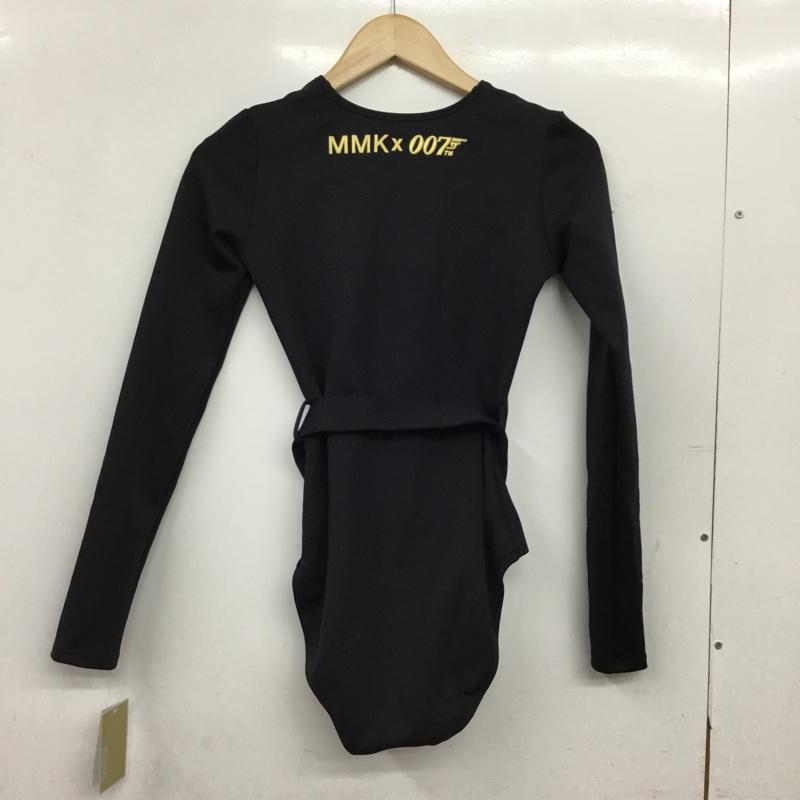 マイケルコース MICHAEL KORS ウェア ウェア MM9E738 MMK x 007 水着 ジップアップ スイムスーツ 長袖 タグ付き ロゴ、文字 黒 / ブラック / black X 金 / ゴールド / gold color レディース USED 古着 中古 10157318