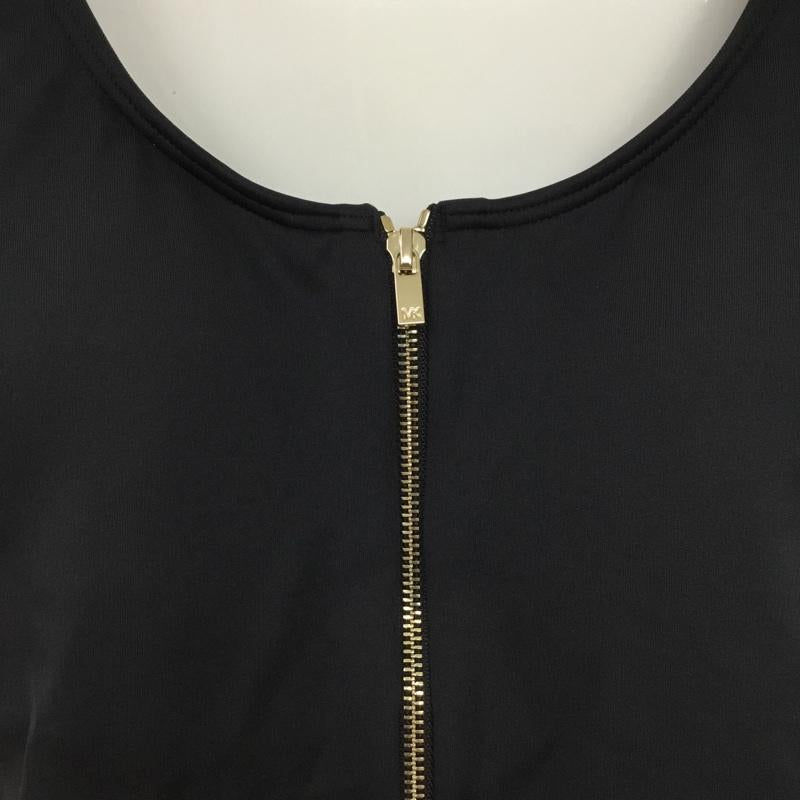 マイケルコース MICHAEL KORS ウェア ウェア MM9E735 MMK x 007 水着 ジップアップ タグ付き ロゴ、文字 黒 / ブラック / black X 金 / ゴールド / gold color レディース USED 古着 中古 10157319
