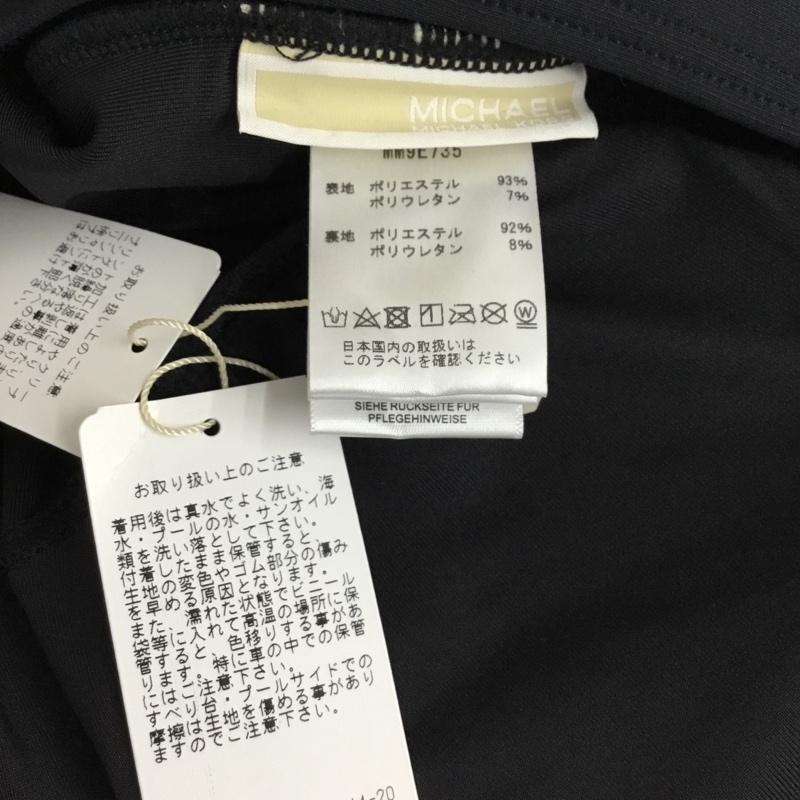 マイケルコース MICHAEL KORS ウェア ウェア MM9E735 MMK x 007 水着 ジップアップ タグ付き ロゴ、文字 黒 / ブラック / black X 金 / ゴールド / gold color レディース USED 古着 中古 10157319
