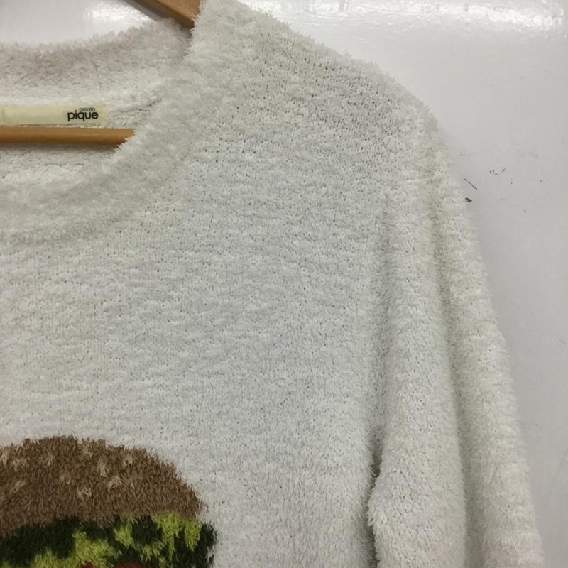 ジェラートピケ gelato pique ワンピース ロングスカート PWNO211052 パウダーモチーフジャガードレス 長袖 ONE SIZE  オフホワイト / オフホワイト / レディース USED 古着 中古 10157322