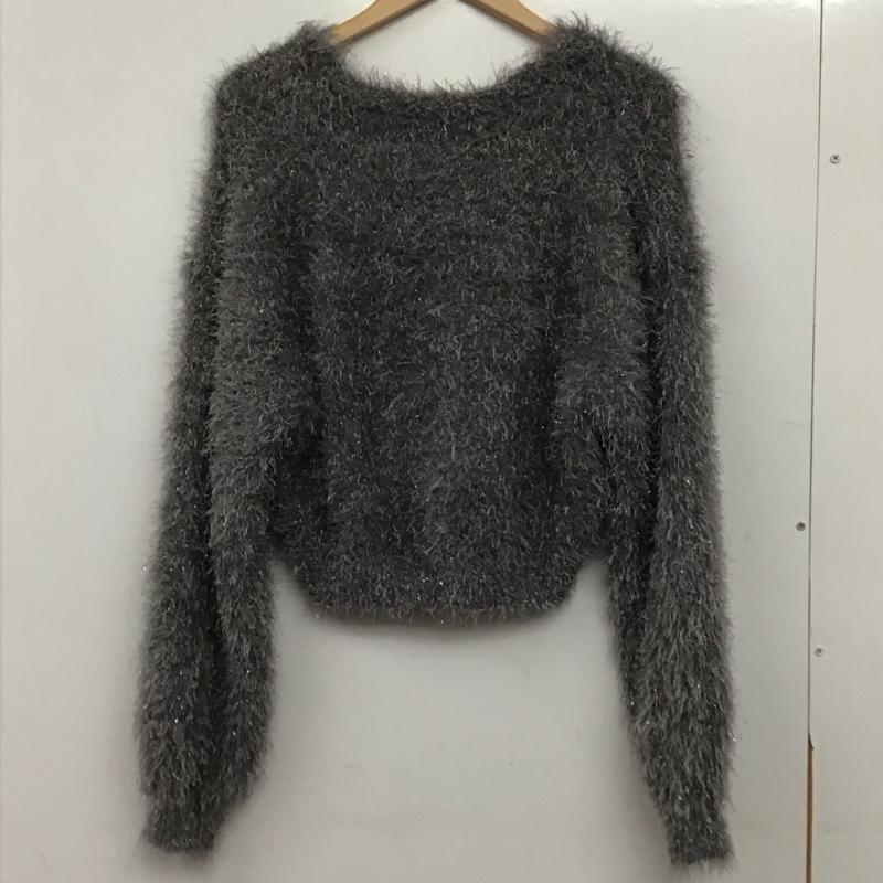 マジェスティックレゴン MAJESTIC LEGON カーディガン 長袖 M 無地 灰 / グレー / gray レディース USED 古着 中古 10157323