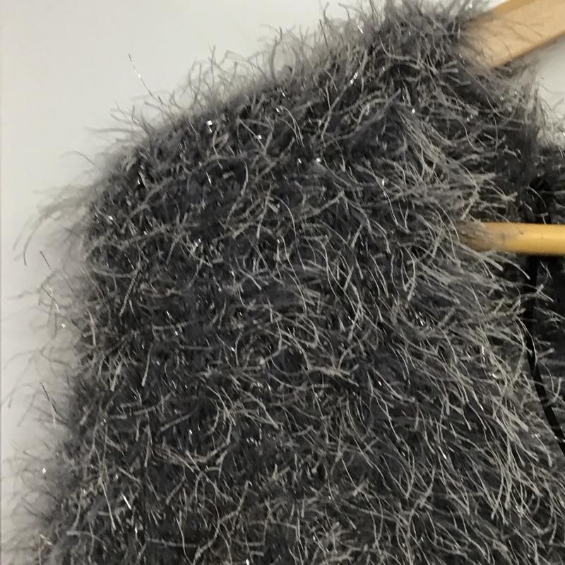 マジェスティックレゴン MAJESTIC LEGON カーディガン 長袖 M 無地 灰 / グレー / gray レディース USED 古着 中古 10157323