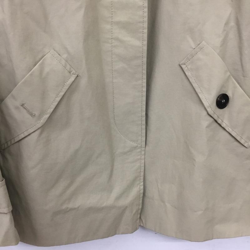 ザラベーシック ZARA BASIC コート トレンチコート 3046 026 806 ミドル丈 ショート丈 XS 無地 ベージュ / ベージュ / beige レディース USED 古着 中古 10157325
