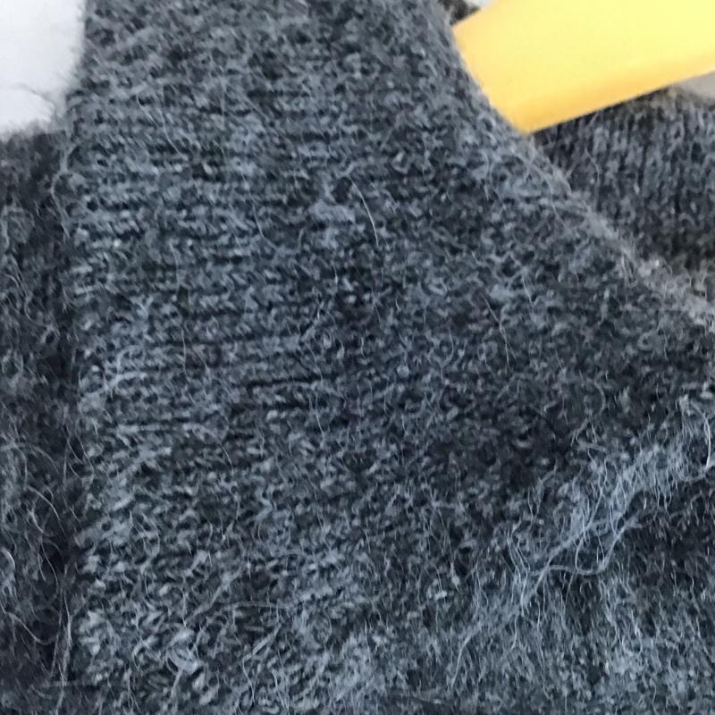 ローリーズファーム LOWRYS FARM ニット、セーター 長袖 FREE 無地 灰 / グレー / gray レディース USED 古着 中古 10157327