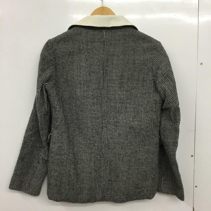 ロロ LOLO ジャケット、上着 ジャケット、ブレザー LJ-60 ウール S 千鳥格子 黒 / ブラック / black X 灰 / グレー / gray X 白 / ホワイト / white レディース USED 古着 中古 10157330