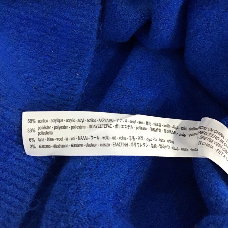 ザラ ZARA ニット、セーター 長袖 S 無地 青 / ブルー / blue レディース USED 古着 中古 10157331