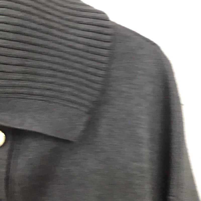 ザラ ZARA カーディガン 長袖 M 無地 灰 / グレー / gray レディース USED 古着 中古 10157332