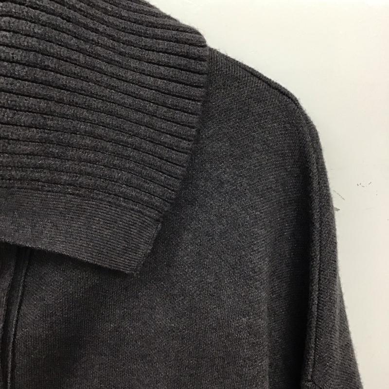 ザラ ZARA カーディガン 長袖 M 無地 灰 / グレー / gray レディース USED 古着 中古 10157332
