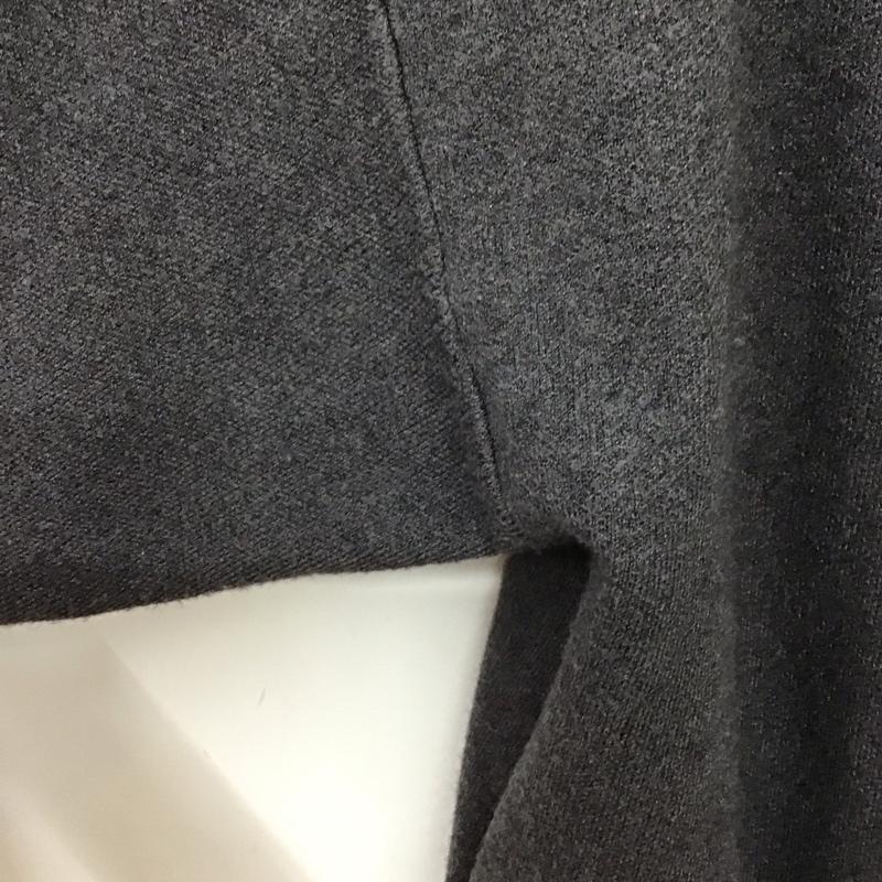 ザラ ZARA カーディガン 長袖 M 無地 灰 / グレー / gray レディース USED 古着 中古 10157332