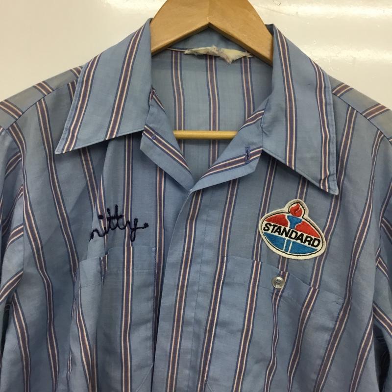 古着 USED シャツ、ブラウス 長袖 ストライプ マルチカラー / マルチカラー / multicolor メンズ USED 古着 中古 10157333