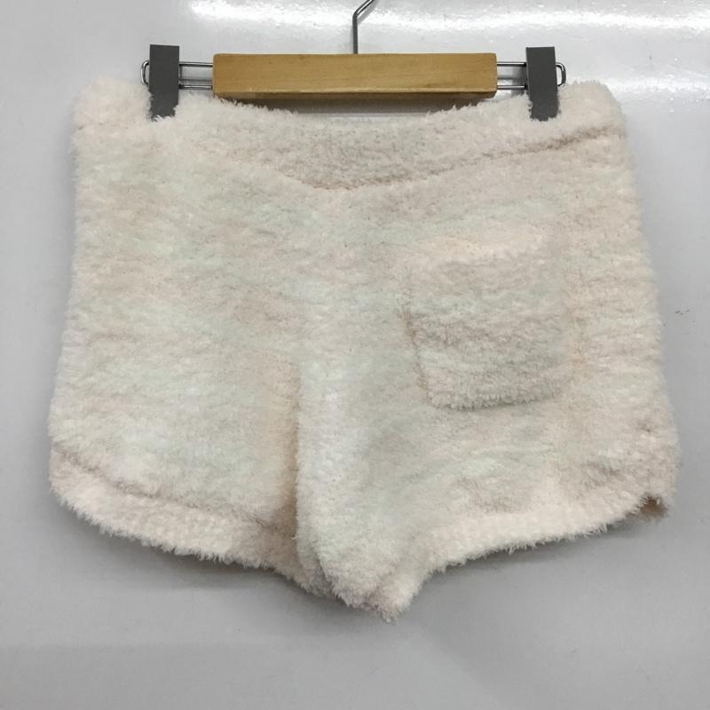 ジェラートピケ gelato pique パンツ ショートパンツ PWNP171002 ルームウェア 靴下 ロングソックス FREE ボーダー柄 桃 / ピンク / pink X 白 / ホワイト / white レディース USED 古着 中古 10157335