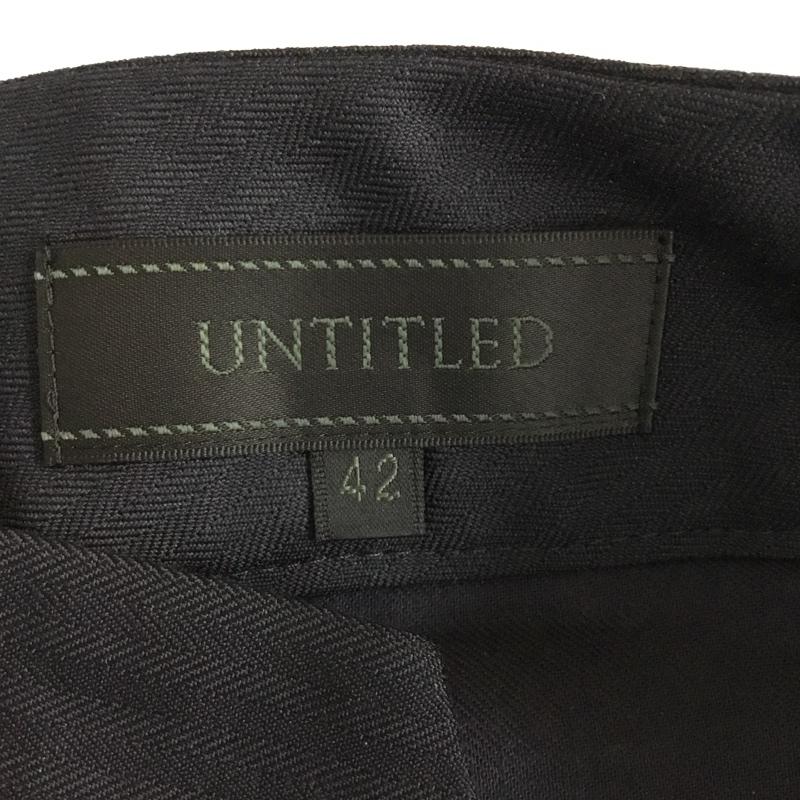 アンタイトル UNTITLED スーツ パンツスーツ セットアップ 42  紺 / ネイビー / navy レディース USED 古着 中古 10157336