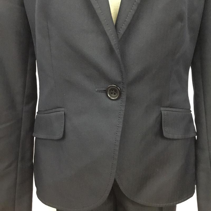 アンタイトル UNTITLED スーツ パンツスーツ セットアップ 42  紺 / ネイビー / navy レディース USED 古着 中古 10157336