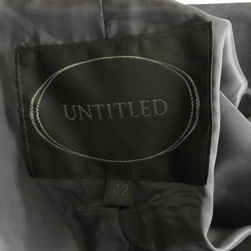 アンタイトル UNTITLED スーツ パンツスーツ セットアップ 42  紺 / ネイビー / navy レディース USED 古着 中古 10157336