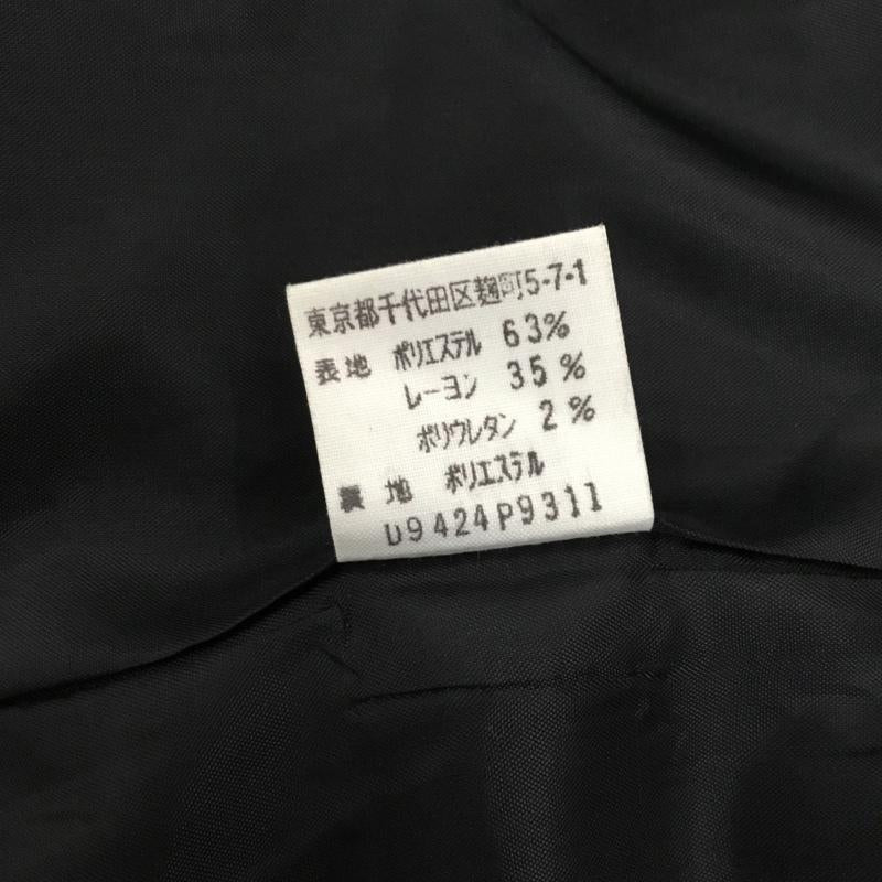 ヴァンドゥ－・オクトーブル 22 OCTOBRE スーツ パンツスーツ 08-10165 ジャケット パンツ セットアップ 38 ストライプ 黒 / ブラック / black X 白 / ホワイト / white X 灰 / グレー / gray レディース USED 古着 中古 10157337