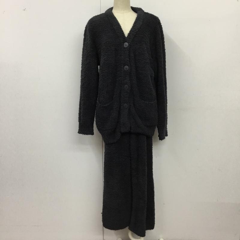 ジェラートピケ gelato pique ウェア ウェア PWNT221004 ルームウェア Vネックカーディガン 腹巻ルームパンツ ONE SIZE ロゴ、文字 紺 / ネイビー / navy レディース USED 古着 中古 10157340