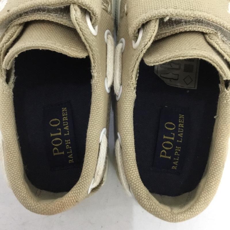 ポロラルフローレン POLO RALPH LAUREN シューズ シューズ キッズ ベビーシューズ 15.5cm 箱有 15.5cm ワンポイント ベージュ / ベージュ / beige ボーイズ USED 古着 中古 10157342