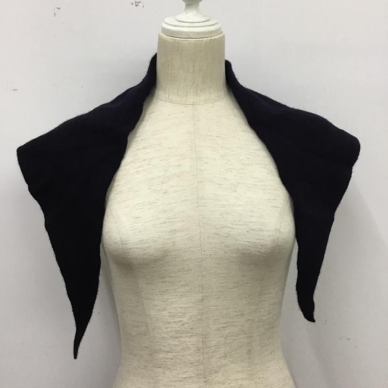 エムエイチエル MHL. ファッション小物 ファッション小物 595-3278502 SCOUT SCARF スカーフ タグ付き 無地 紺 / ネイビー / navy レディース USED 古着 中古 10157345