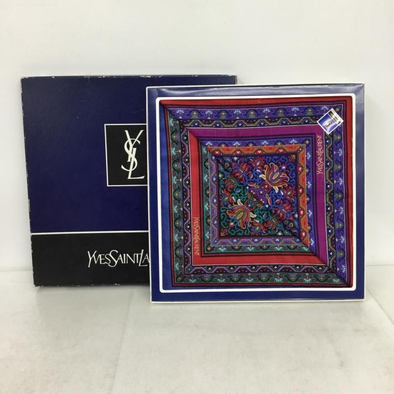 イヴサンローラン Yves Saint Laurent ハンカチ ハンカチ 2枚セット 箱有 総柄 マルチカラー / マルチカラー / multicolor レディース USED 古着 中古 10157348