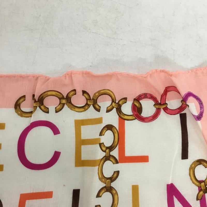セリーヌ CELINE ファッション小物 スカーフ、ポケットチーフ 総柄 マルチカラー / マルチカラー / multicolor レディース USED 古着 中古 10157349
