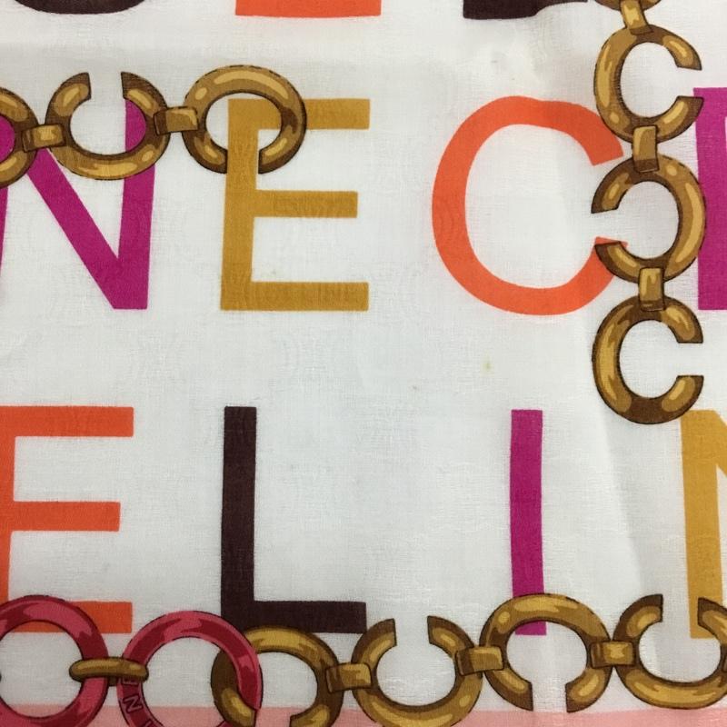 セリーヌ CELINE ファッション小物 スカーフ、ポケットチーフ 総柄 マルチカラー / マルチカラー / multicolor レディース USED 古着 中古 10157349