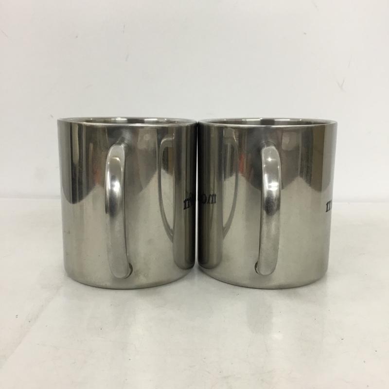 モンベル mont-bell ファッション小物 ファッション小物 ステンレスカップ 18-8ステンレス マグカップ 2個セット ロゴ、文字 銀 / シルバー / silver color メンズ USED 古着 中古 10157352