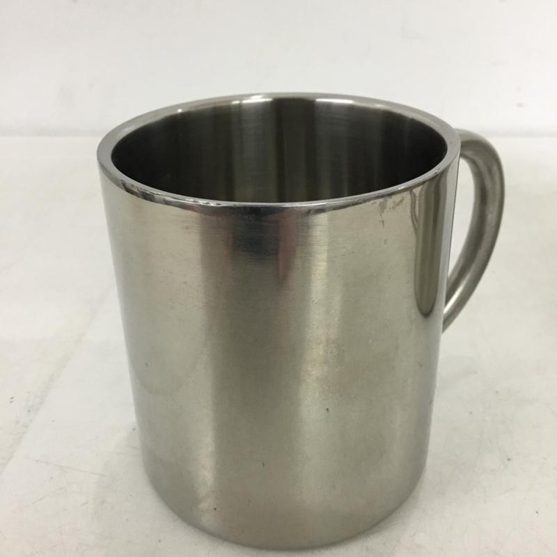 モンベル mont-bell ファッション小物 ファッション小物 ステンレスカップ 18-8ステンレス マグカップ 2個セット ロゴ、文字 銀 / シルバー / silver color メンズ USED 古着 中古 10157352