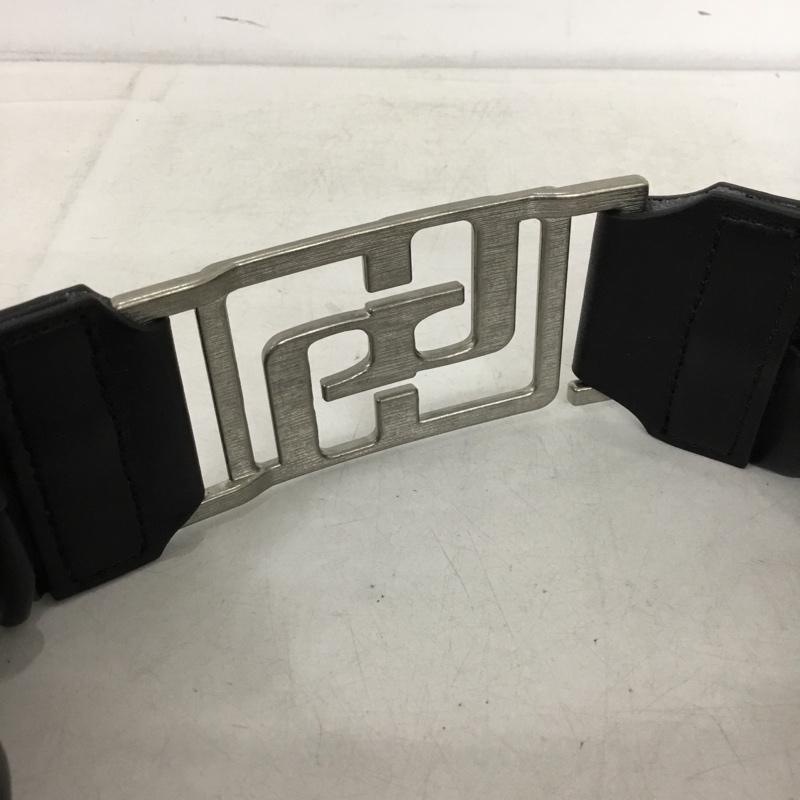 ジェイダ GYDA ベルト・バックル ベルト ギャザーベルト 無地 黒 / ブラック / black レディース USED 古着 中古 10157353