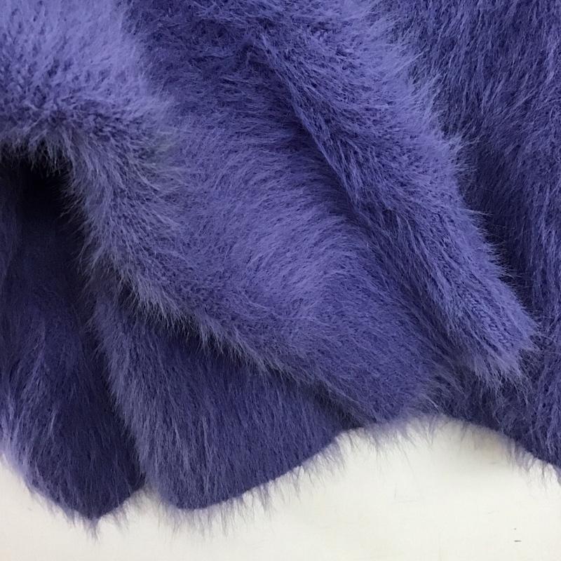 マウジー MOUSSY ニット、セーター 長袖 FREE 無地 紫 / パープル / purple レディース USED 古着 中古 10157357