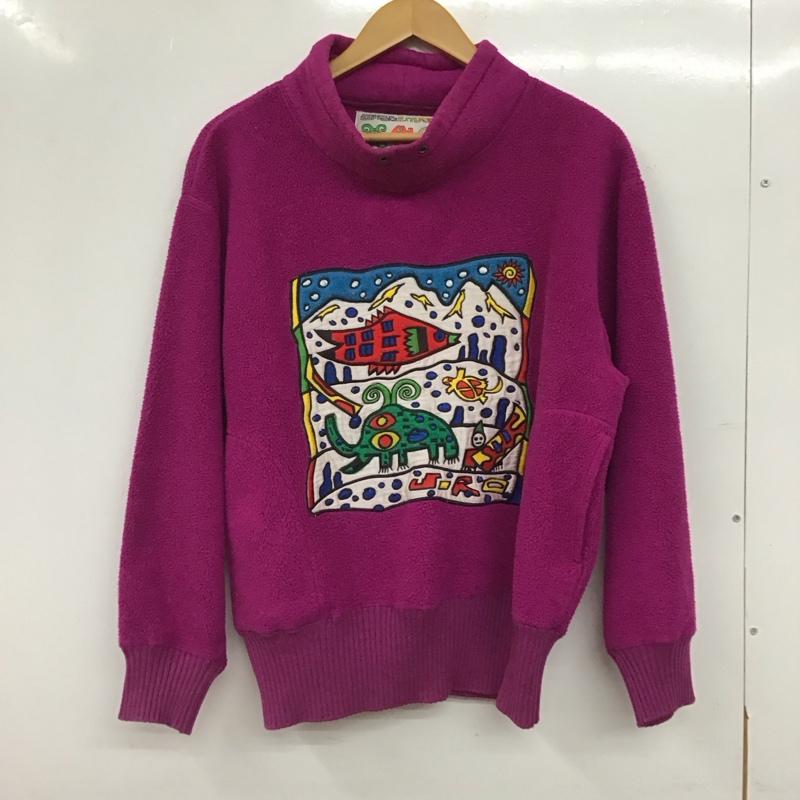 古着 USED カットソー 長袖 XS 無地 桃 / ピンク / pink レディース USED 古着 中古 10157358