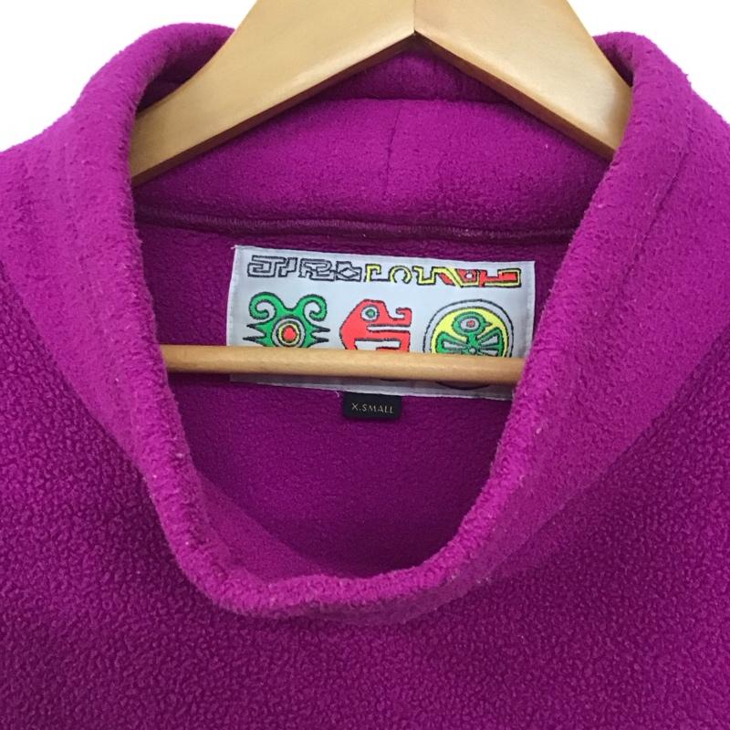 古着 USED カットソー 長袖 XS 無地 桃 / ピンク / pink レディース USED 古着 中古 10157358