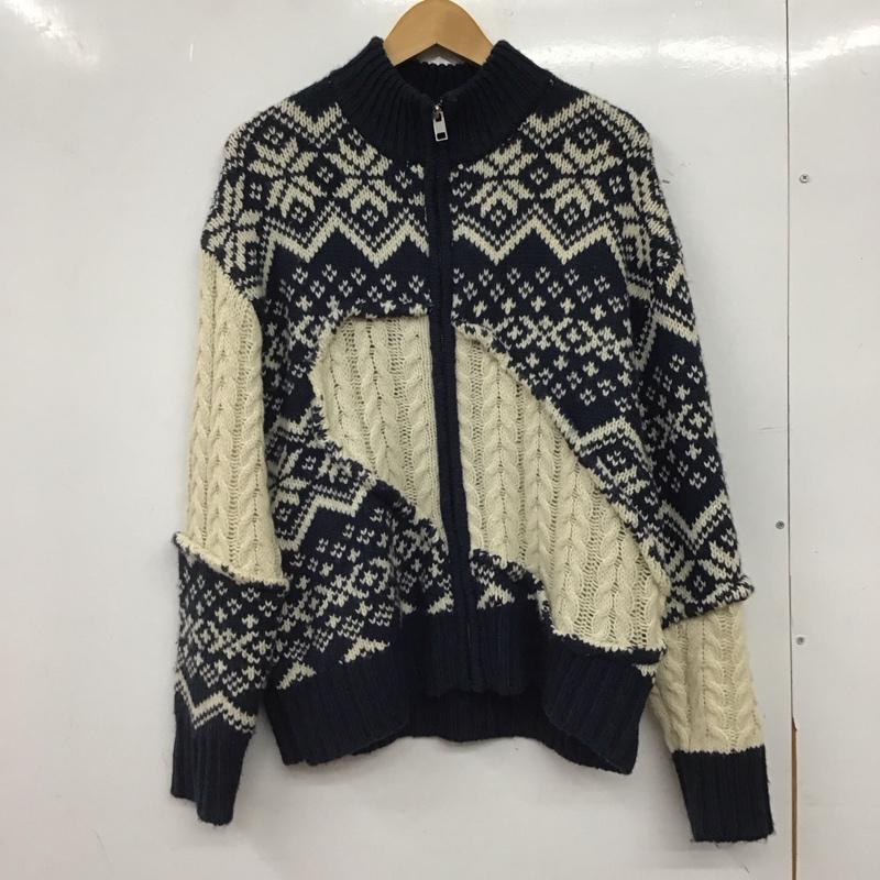 ザラ ZARA カーディガン 長袖 M 総柄 マルチカラー / マルチカラー / multicolor レディース USED 古着 中古 10157360