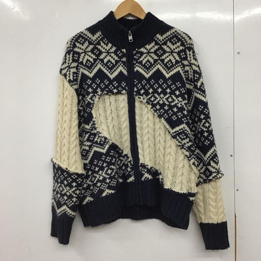 ザラ ZARA カーディガン 長袖 M 総柄 マルチカラー / マルチカラー / multicolor レディース USED 古着 中古 10157360