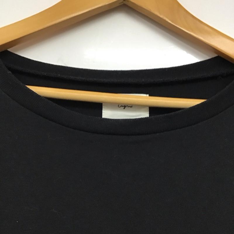 アングリッド Ungrid カットソー 半袖 FREE 無地 黒 / ブラック / black レディース USED 古着 中古 10157361