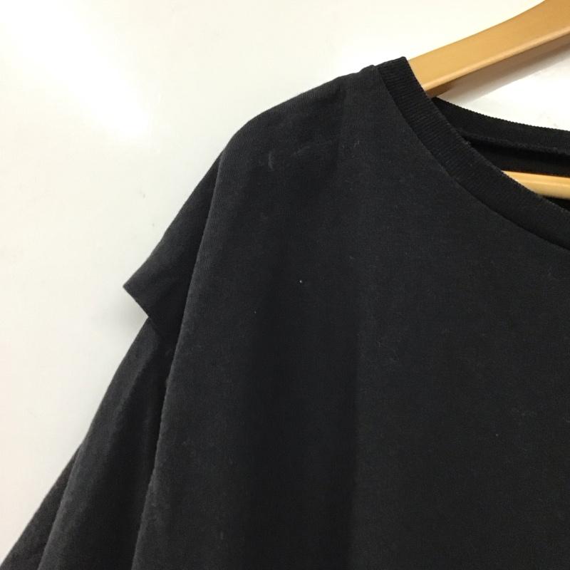 アングリッド Ungrid カットソー 半袖 FREE 無地 黒 / ブラック / black レディース USED 古着 中古 10157361