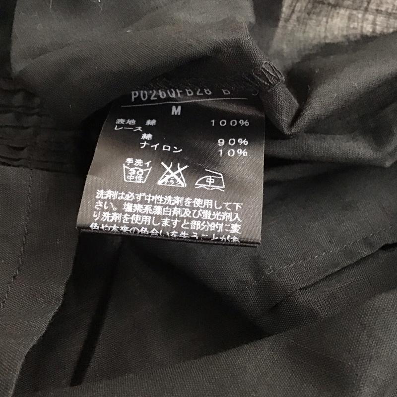 インゲボルグ INGEBORG シャツ、ブラウス 長袖 M 無地 黒 / ブラック / black レディース USED 古着 中古 10157363