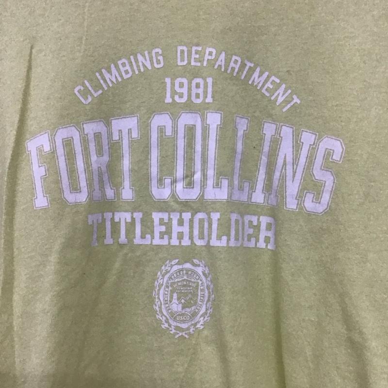 スタディオクリップ studio CLIP Tシャツ 半袖 FREE プリント 黄 / イエロー / yellow レディース USED 古着 中古 10157367