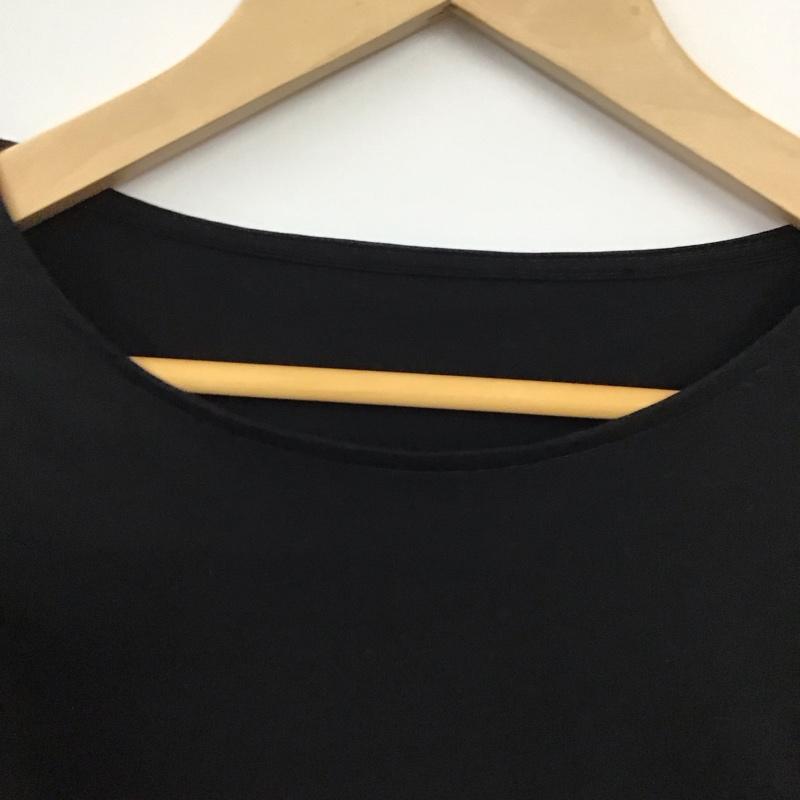 アデイインザライフ ユナイテッドアローズ A day in the life UNITED ARROWS カットソー 半袖 無地 黒 / ブラック / black レディース USED 古着 中古 10157371