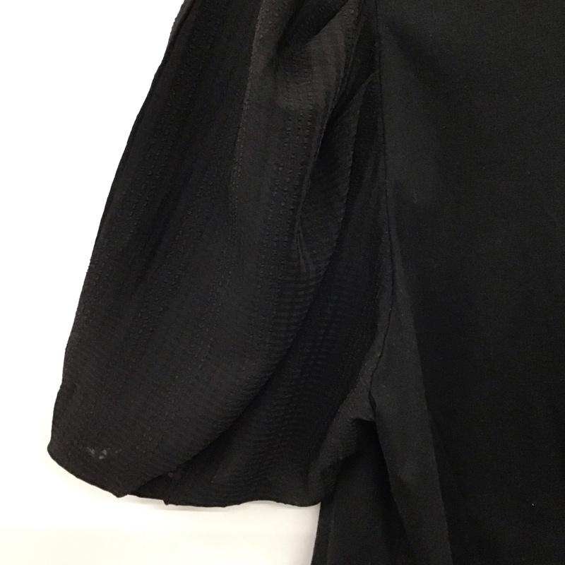 アデイインザライフ ユナイテッドアローズ A day in the life UNITED ARROWS カットソー 半袖 無地 黒 / ブラック / black レディース USED 古着 中古 10157371