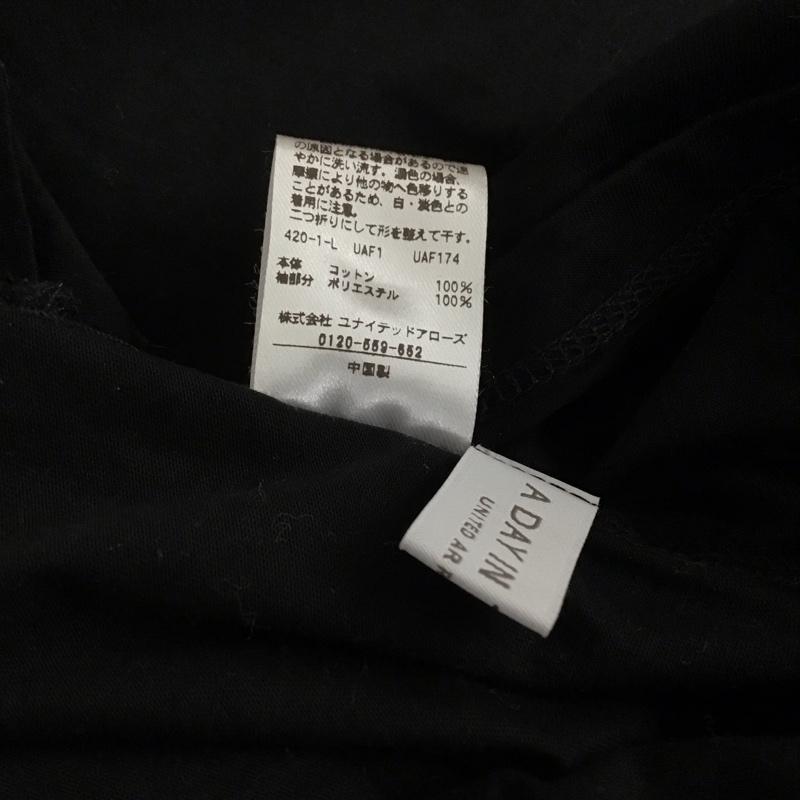 アデイインザライフ ユナイテッドアローズ A day in the life UNITED ARROWS カットソー 半袖 無地 黒 / ブラック / black レディース USED 古着 中古 10157371