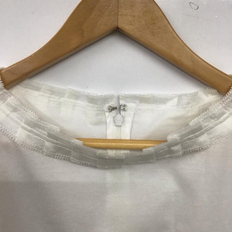 イネド INED カットソー 半袖 無地 白 / ホワイト / white レディース USED 古着 中古 10157372