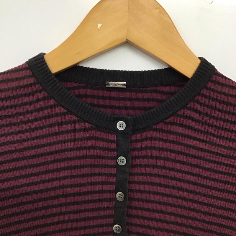 ミラオーウェン Mila Owen カットソー 長袖 1 ボーダー柄 マルチカラー / マルチカラー / multicolor レディース USED 古着 中古 10157373