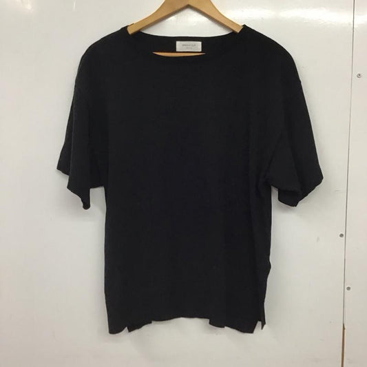 オペークドットクリップ OPAQUE.CLIP カットソー 半袖 M 無地 黒 / ブラック / black レディース USED 古着 中古 10157374