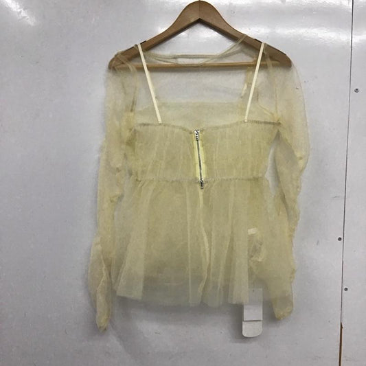 フーズフーチコ who s who Chico カットソー 長袖 ２点セット FREE 無地 アイボリー / アイボリー / レディース USED 古着 中古 10157376