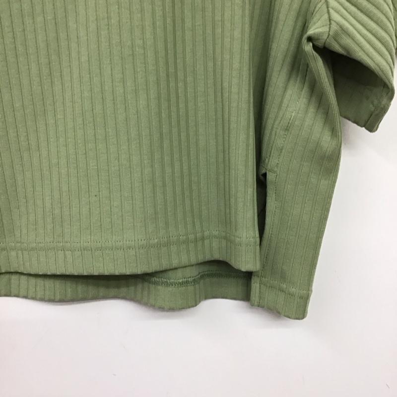 ナイキ NIKE カットソー 半袖 L 無地 カーキ / カーキ / khaki レディース USED 古着 中古 10157378