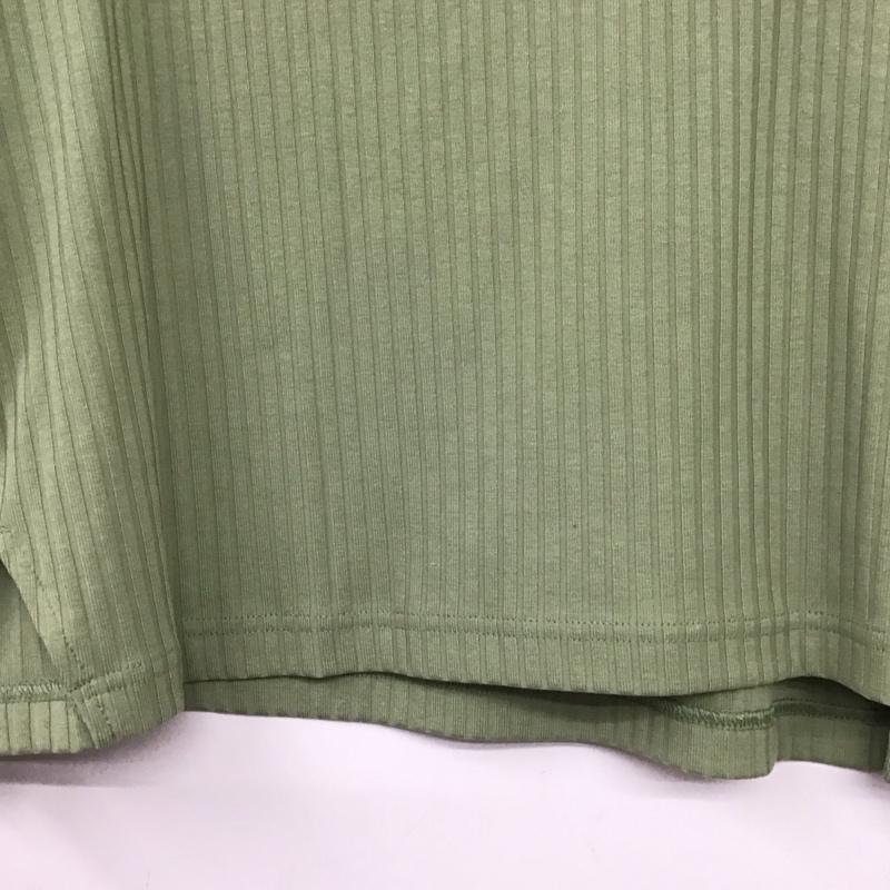 ナイキ NIKE カットソー 半袖 L 無地 カーキ / カーキ / khaki レディース USED 古着 中古 10157378