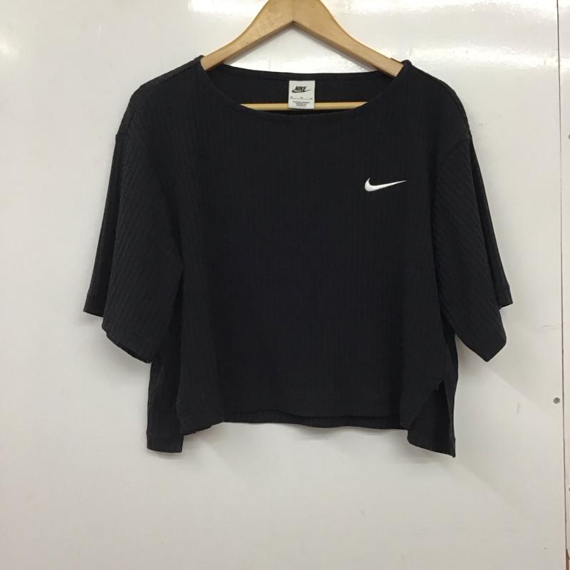 ナイキ NIKE カットソー 半袖 XL 無地 黒 / ブラック / black レディース USED 古着 中古 10157379