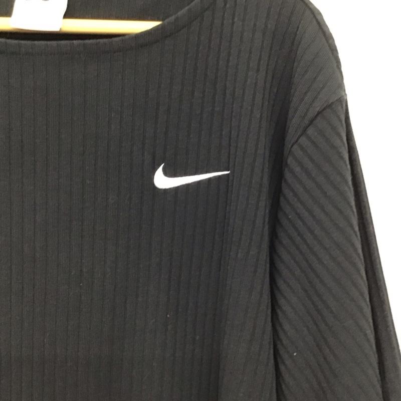 ナイキ NIKE カットソー 半袖 XL 無地 黒 / ブラック / black レディース USED 古着 中古 10157379